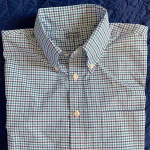 Brooks Brothers Plaid Performance Button-Down